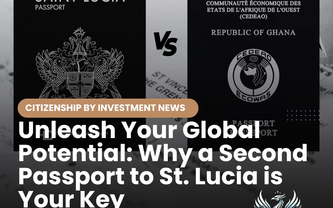 Unleash Your Global Potential: Why a Second Passport to St. Lucia is Your Key